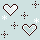 heart sparkles