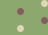 cream brown dots