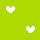 lime heart dot
