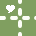 dash heart grid