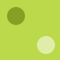 light lime dots