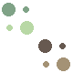 green brown misc dot