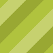 3 green diagonal