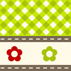 flower gingham