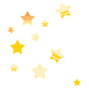 orange yellow large stars