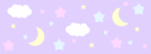 moon stars clouds