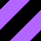 bright black diagonal