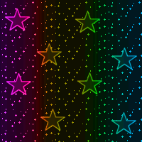 glitter stars