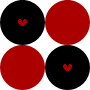 heart dots