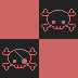 skull checker