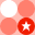 starred dots