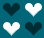 4 dark hearts
