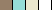brown cyan
