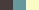 dark brown teal