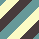 dark brown teal cream diagonal
