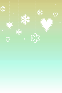 heart flower chains