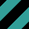 teal black diagonal