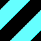 cyan black diagonal