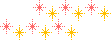 pink yellow sparkle