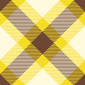 yellow brown plaid
