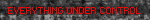 everything under control