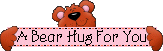 a bear hug for you