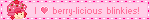 i love berrylicious blinkies
