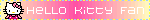 hello kitty fan