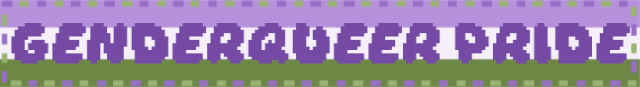 genderqueer pride