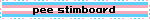 pee stimboard