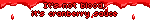 its not blood its strawberry sauce