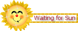 waiting for sun