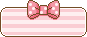 stripe bow