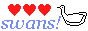 <3 swans
