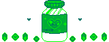 green pill bottle divider