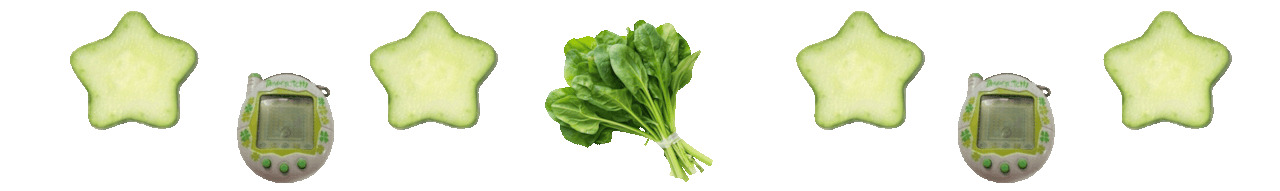 star tamagotchi spinach