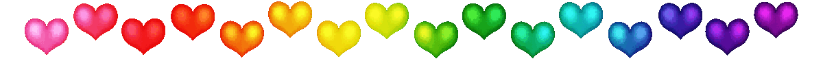 pride hearts