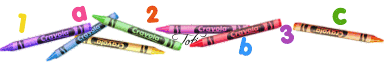 crayons abc 123