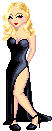 black dress