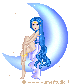 sitting on moon