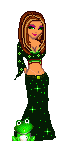 sparkly frog