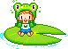 frog lily pad