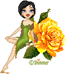 fairy with rose