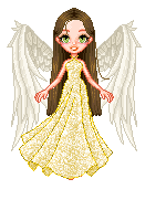 glitter angel