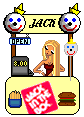 jack in the box booth