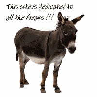 this site is dedicated to all the freaks