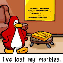 ive lost my marbles club penguin