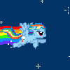 nyan rainbow dash
