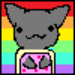 nyan cat licky