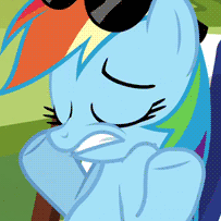rainbow dash eye roll